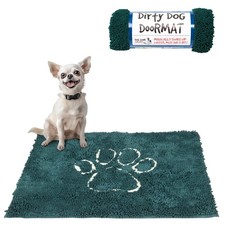 DGS Dirty Dog Doormat, 23" x 16"- Petrol