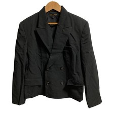 AD1990 COMME des GAR ONS Double-Breasted Tailored Jacket Size S Black Women...
