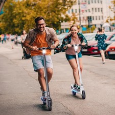 Megawheels A5 Electric Scooter 36V 350W Motor 25km/h Max Speed 7.8A Grey Colour