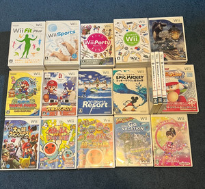 Lot de 6 jeux Wii - Jeux vidéo