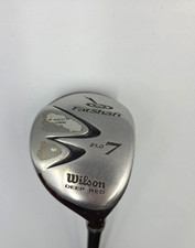 Wilson Deep Red 21° 7 Wood, Regular Flex Graphite Fat Shaft