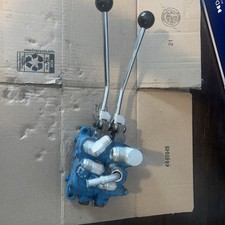 Vickers 222627 Hydraulic Manual 2 Spool Valve 3 Position Control