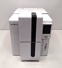 Evolis PRIMACY Precision Card Printer Card Once No Keys Power Tested Read