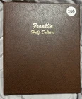 FRANKLIN HALF DOLLAR - DANSCO ALBUM - USED COIN SHOP DISPLAY **SHIPS FREE** #260