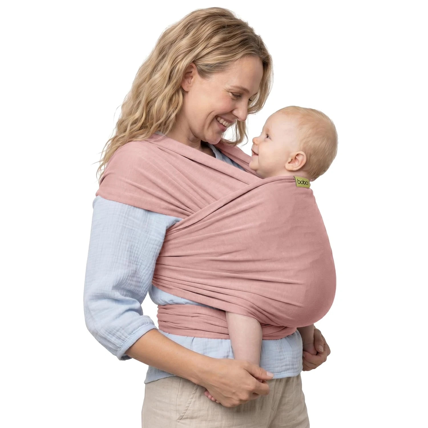 Baby Wrap Carrier – Original Baby Sling Carrier for Newborns (7–35Lbs) Ergonomic