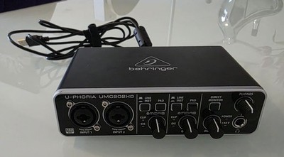 Behringer U-Phoria UMC202HD USB-Audiointerface mit HD-Audio Qualität