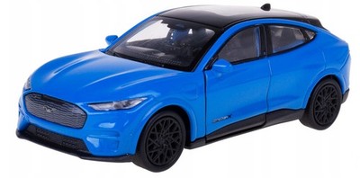 Welly 2023 Ford Mustang Mach E GT blau Maßstab 1:34 1:39 4,5 Zoll Auto in Box