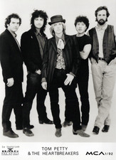 Tom Petty & The Heartbreakers Photograph Black And White Press Promotion 1992