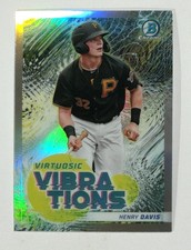 2022 Bowman #VV-8 Henry Davis Virtuosic Vibrations Pittsburgh Pirates Baseball