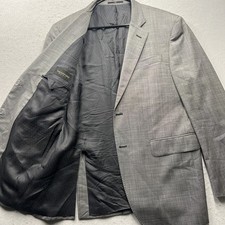 Valentino Roma Gray Wool Blazer 52 6R Mens Italy Designer