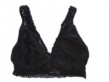 No Boundaries Black Lace Bralette Size Large