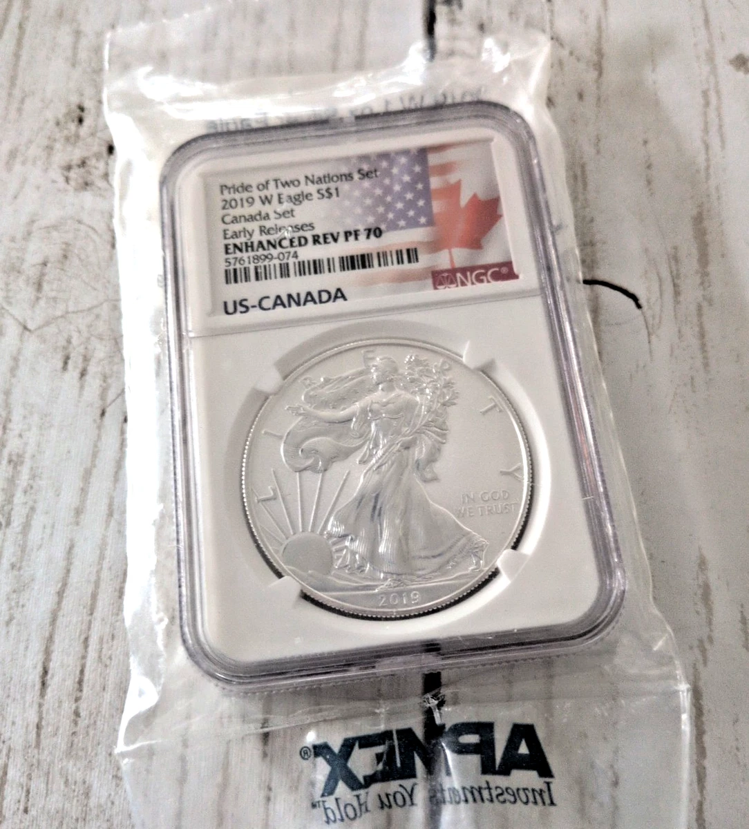 NGC Grade PR 70 Proof Silver Bullion Coins for sale | eBay