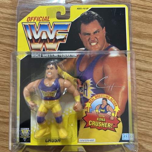 1993 WWF WWE Hasbro Kona Crush Wrestling Figure Se...