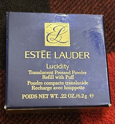 Estée Lauder Lucidity Translucent Pressed Powder Refill With Puff