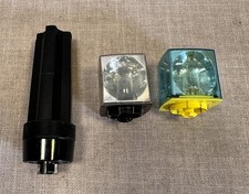 Vintage Kodak Flash Cube Magicube Extension Post w/ 2 Flash Cubes FREE SHIPPING 