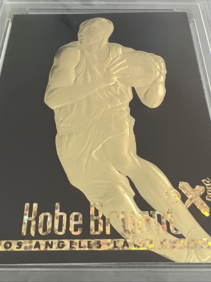Kobe Bryant 1996-97 Rookie Ex-2000 Skybox Black And Gold Limited ...