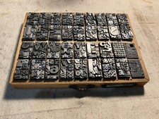 STUNNING LETTERPRESS PRINT ARTWORK PRINTING TYPE WHOPPING 3.6kg