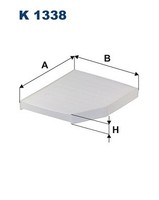 Filtron K1338 Innenraumfilter FüR Tourneo Custom V362 Transit V363