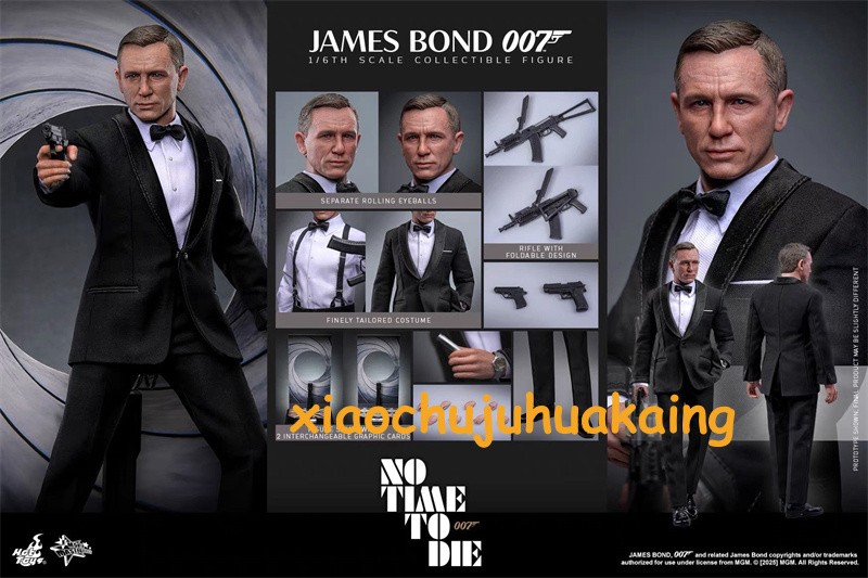 Hot Toys MMS803 No Time To Die James Bond 1/6 Action Figure Model