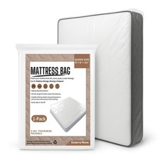 Queen Mattress Bag for Moving and Storage, 2 Mil, 1-Pack Queen 2Mil 1Pack