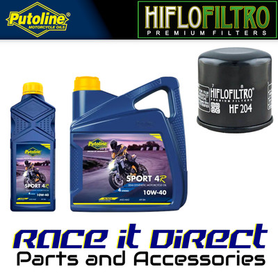 Öl & Filter Kit für Triumph 800 Tiger XRX 2015-2017 Putoline & Hiflo