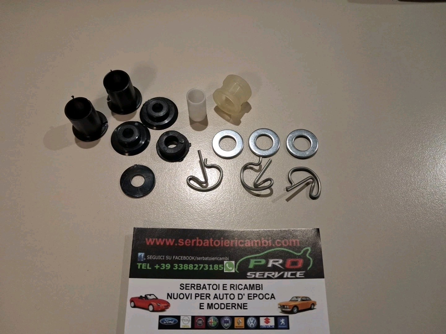 KIT BOCCOLE LEVA CAMBIO AUTOBIANCHI A112 - A112 ABARTH FIAT 127 dal 1971 al 1983