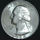 1964-D 25C Washington BU 90% Silver 26stt0205-1