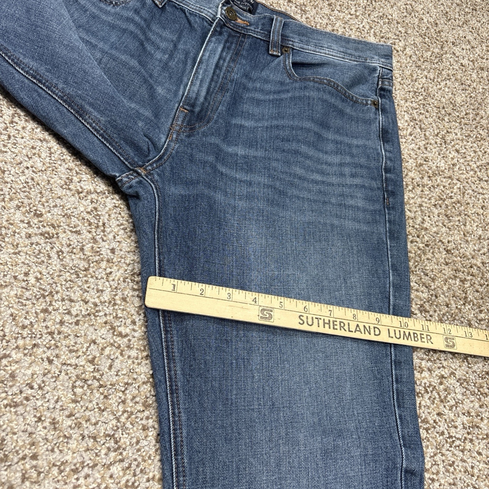 J Crew Jeans Men's 32x32 The Sutton Straight Leg Denim Fits 32 X 31 - View 11