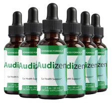 (6 Pack) Audizen Drops - Advanced Ear Health and Hearing Support Formula