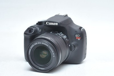 Canon EOS Rebel T5 Digital SLR Camera W/18-55mm IS II Lens Kit