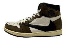 Size 13 Travis Scott x Air Jordan 1 Retro High OG SP "Mocha" PreOwned No Box