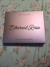 Wingme, Ethereal Rose, Face & Eye Palette Light - Med, NIB
