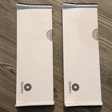 Qozary Adjustable Expandable Drawer Dividers Organizers - set of 2 plastic 