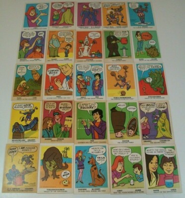 1974 Wonder Bread/Hanna-Barbera Trading Cards 1-25 *You Pick ~Shipping Discounts