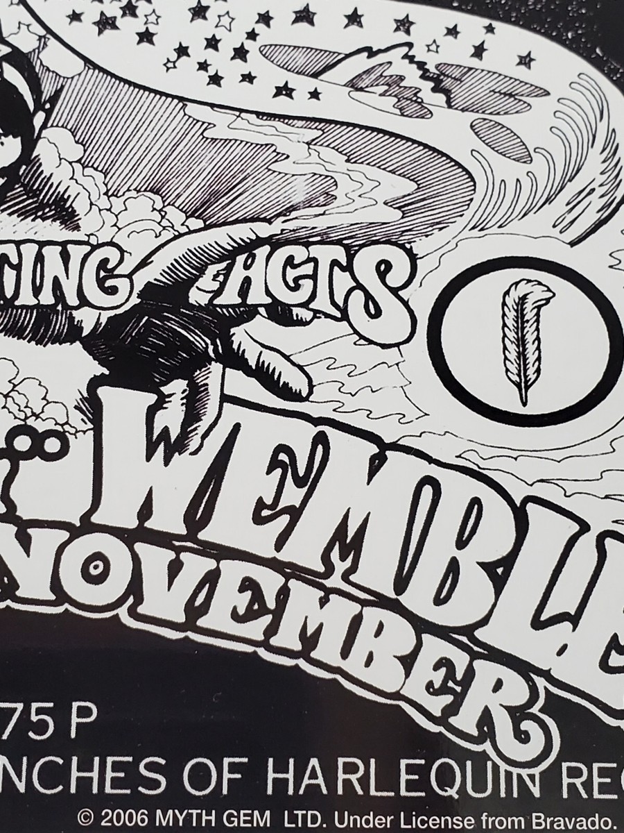 2006 Myth Gem Electric Magic Led Zeppelin Concert Poster Metal