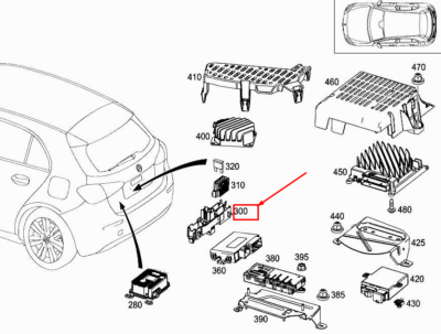 MERCEDES-BENZ A W177 RELAY MODULE UNIT A1779062602 for sale online 