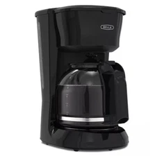 Bella 12-Cup Glass-Carafe Black Drip Coffee Maker New in Box
