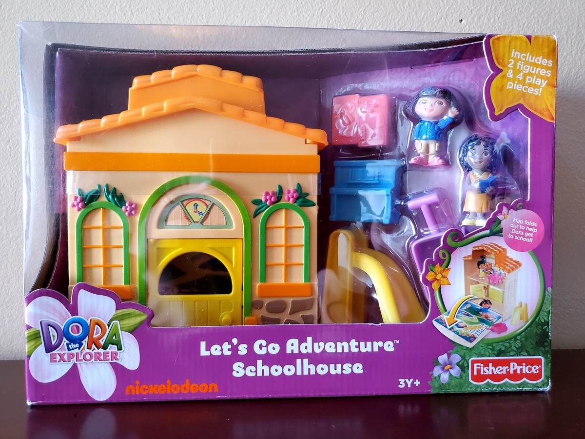 その他 dora NIB Dora the Explorer Let's Go Adventure Schoolhouse New | eBay