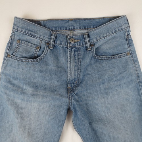 Levis 505 Jeans Boys 29x29 (Actual 30x28) Blue Regular Fit Straight Leg Denim - Picture 2 of 15