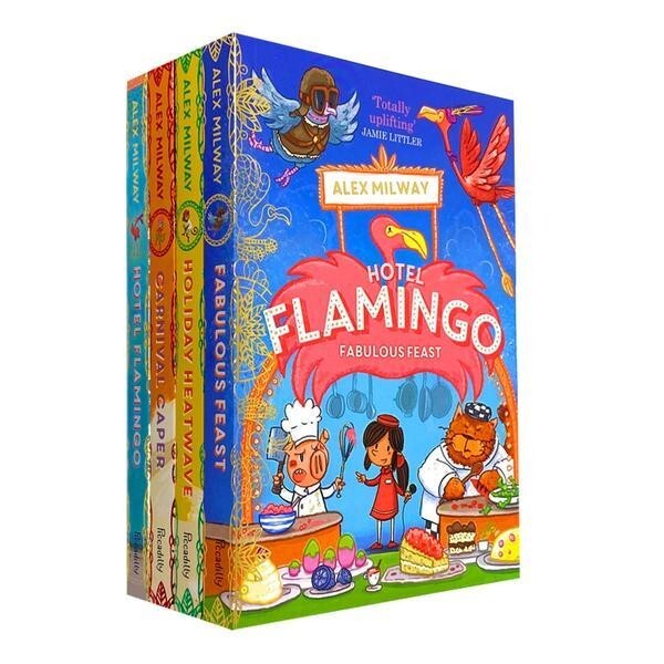 Hotel Flamingo Series 4 Books Collection By Alex Milway - Ages 5-8 - Paperback