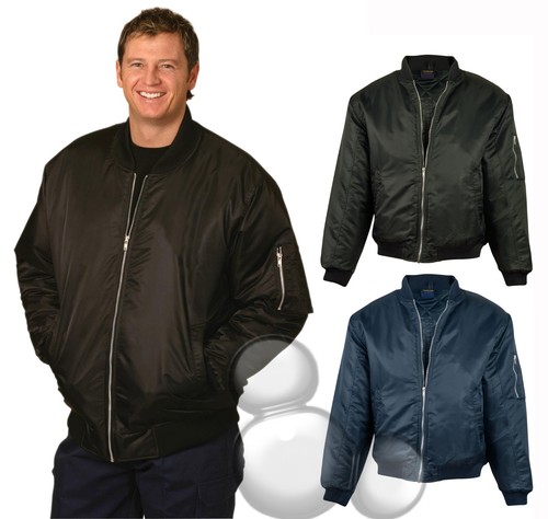 Mens Bomber Jacket Size S M L XL 2XL 