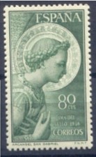 Spain. Fray Angelico painter. 1956 ** MNH