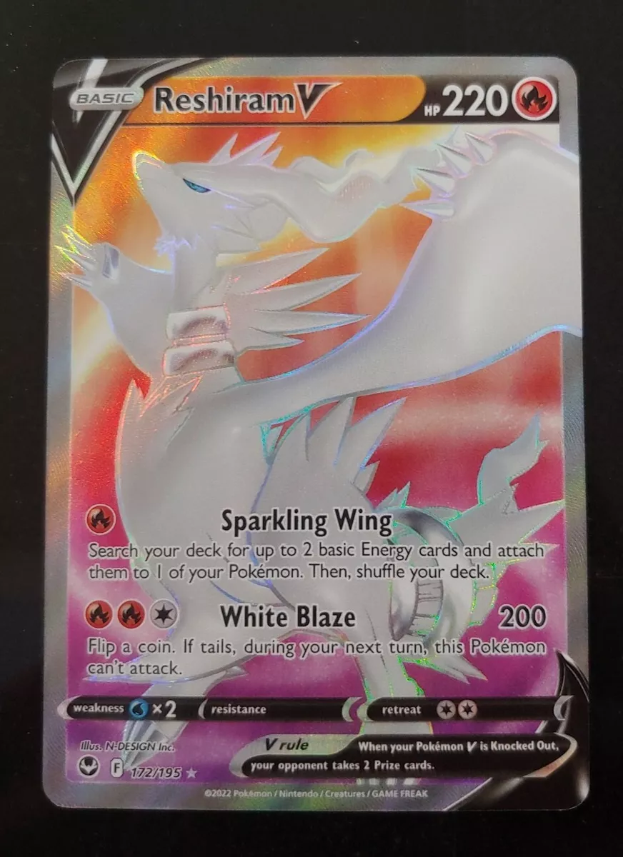 Reshiram V - SWSH12: Silver Tempest - Pokemon