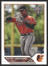 Maikol Hernandez #PD-84 2023 Topps Pro Debut FCL Orioles
