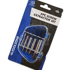 Damaged Screw Bolt Stud Extractor Remover Easy Out Outs 5pc 3-18mm UK