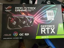 ASUS ROG Strix GeForce RTX 3070 Ti OC 8GB GDDR6X Graphics ASUS ROG Strix GeForce RTX 3070 Ti OC 8GB GDDR6X Graphics