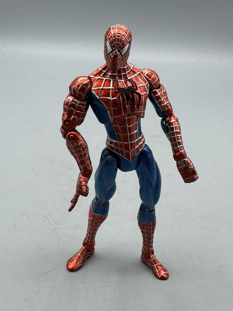 SPIDER-MAN 3 Figure Limited Edition Metallic Walmart Hasbro 2007