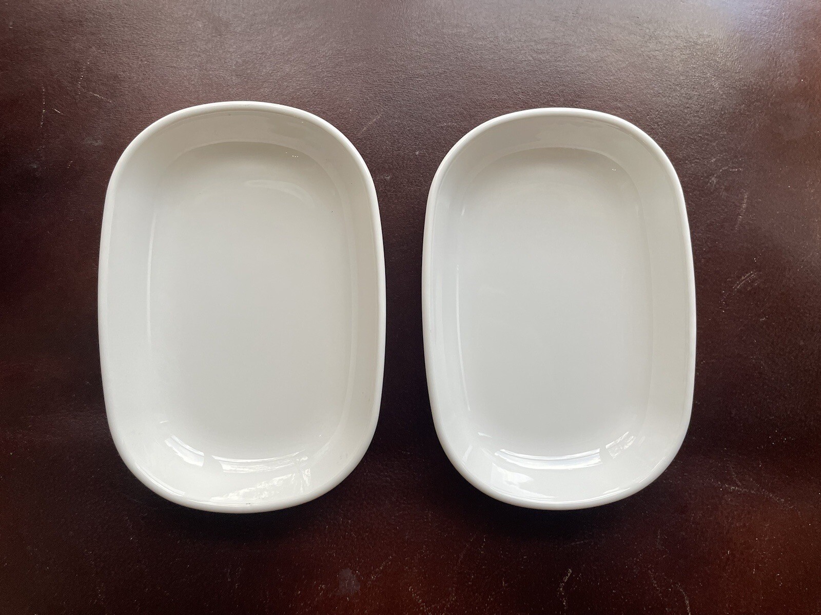 2 Corning Sidekick Dish Snack Plates P140B White Corning Ware 4 1/2