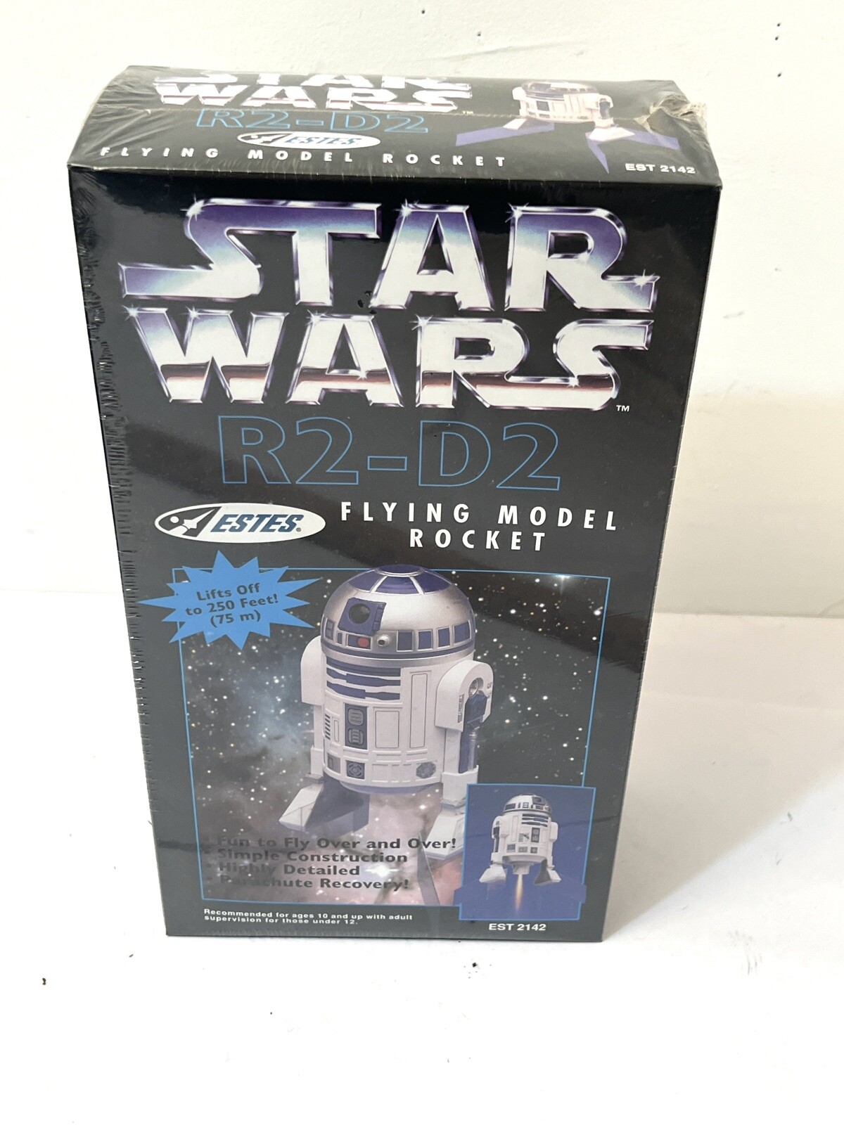 Vintage 1997 Estes Star Wars R2-D2 Flying Model Rocket EST 2142 - NIB ...