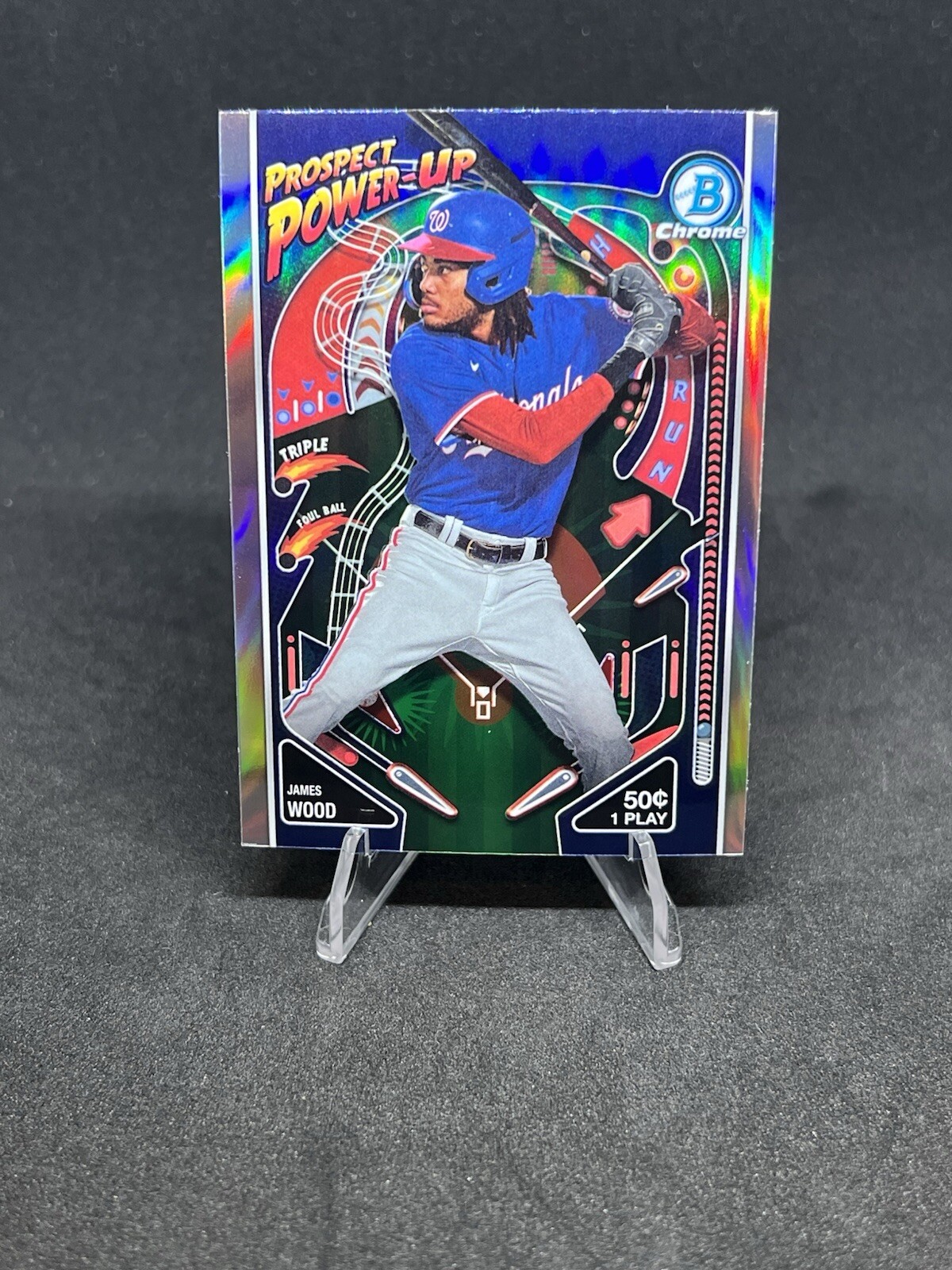 James Wood 2024 Bowman Chrome #PP-14 Prospect Power-Up FREE SHIPPING
